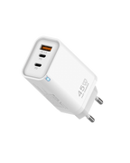 45W GaN wall charger — 3 ports