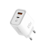 20W wall charger — dual port