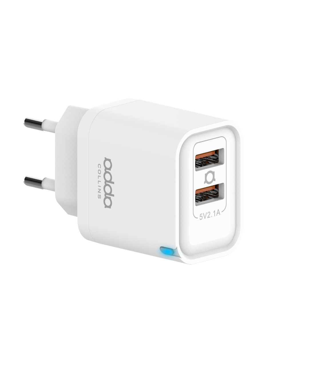 10W wall charger — dual USB-A