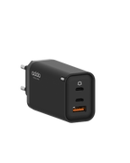65W GaN wall charger — 3 ports