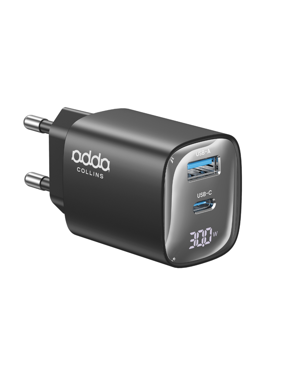 30W wall charger — LED display