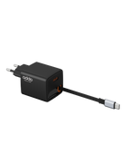 30W wall charger with integrated cable