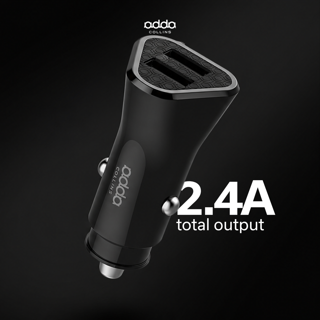 Car Charger — Dual USB-A