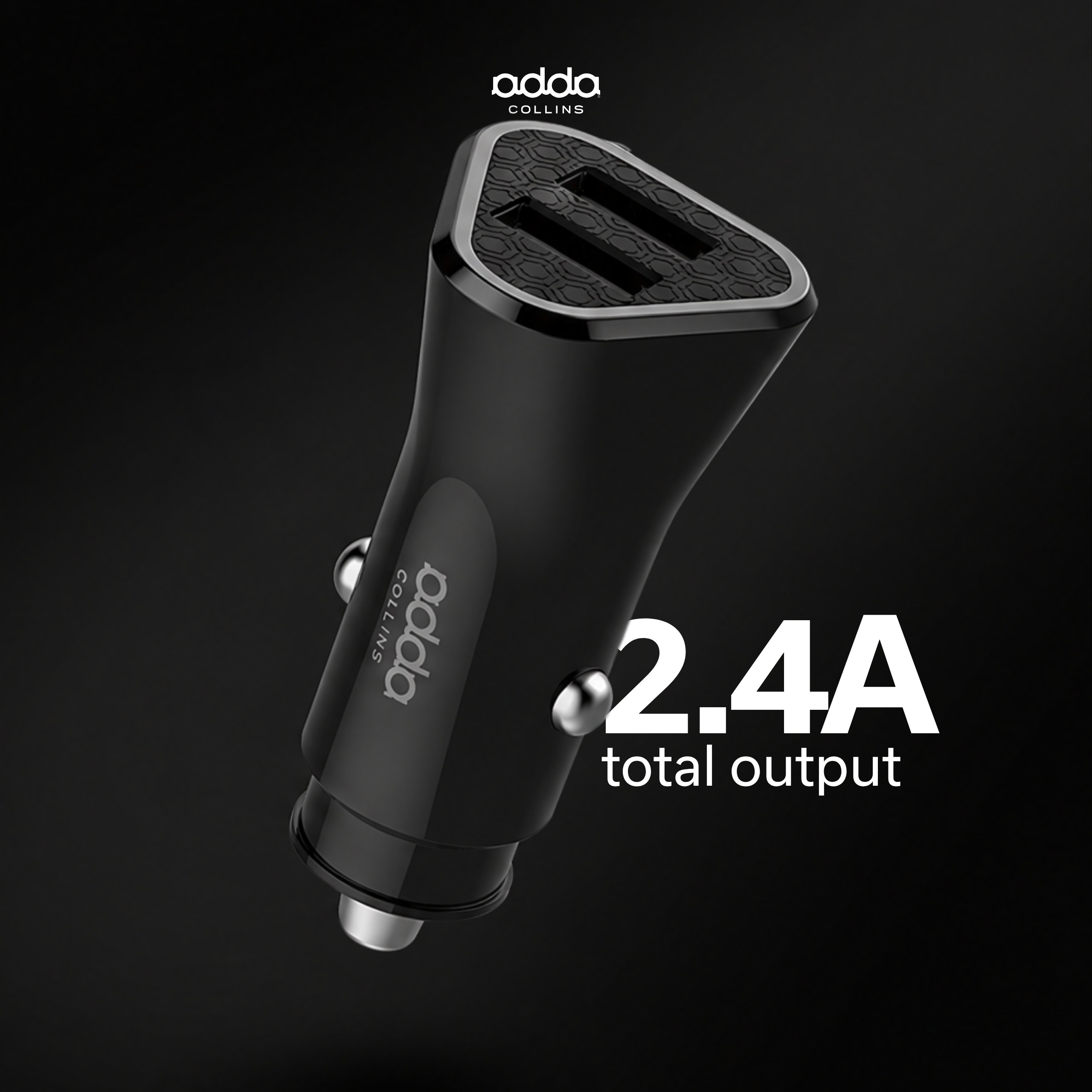 Car Charger — Dual USB-A