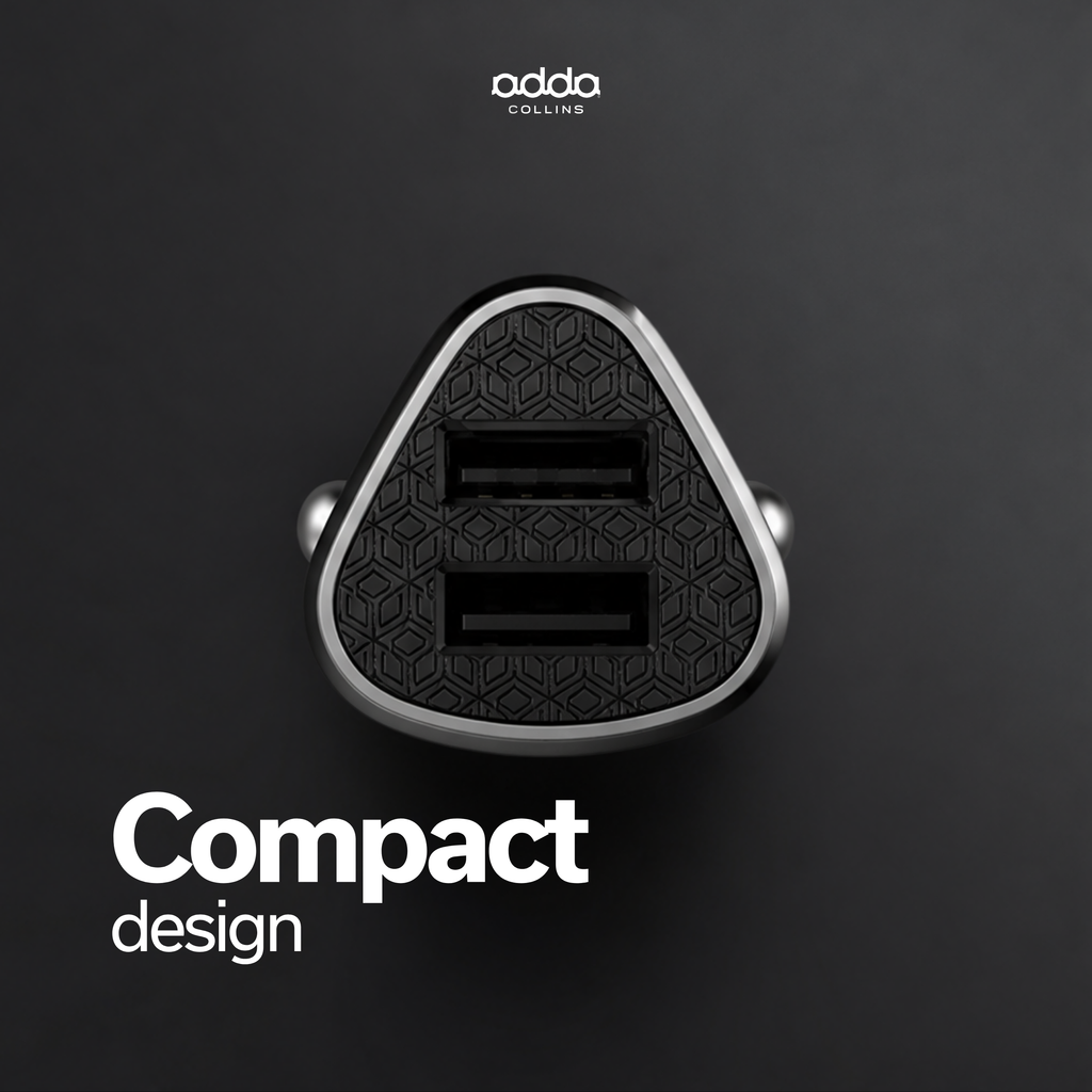 Car Charger — Dual USB-A