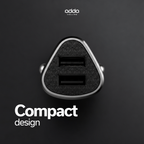 Car Charger — Dual USB-A
