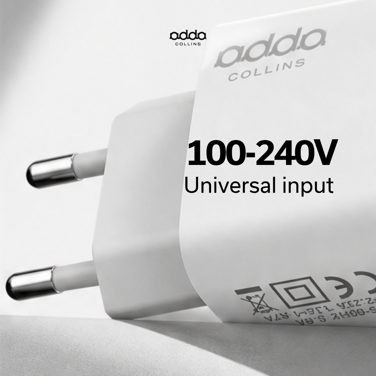 20W USB-C wall charger — with cable