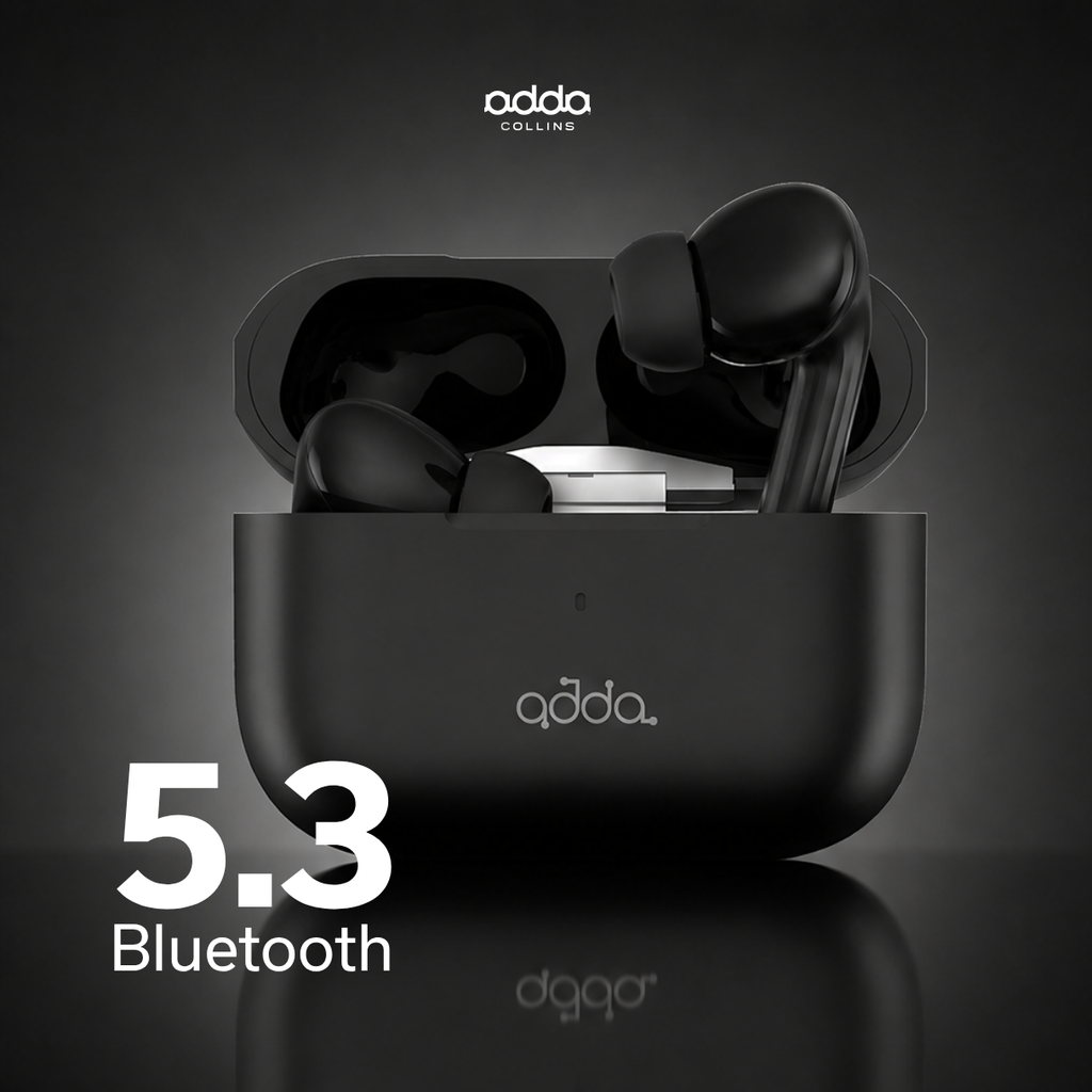 Harmony wireless headphones — black