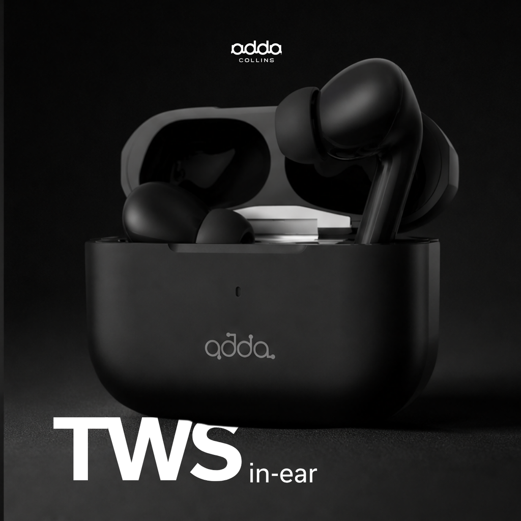 Harmony wireless headphones — black