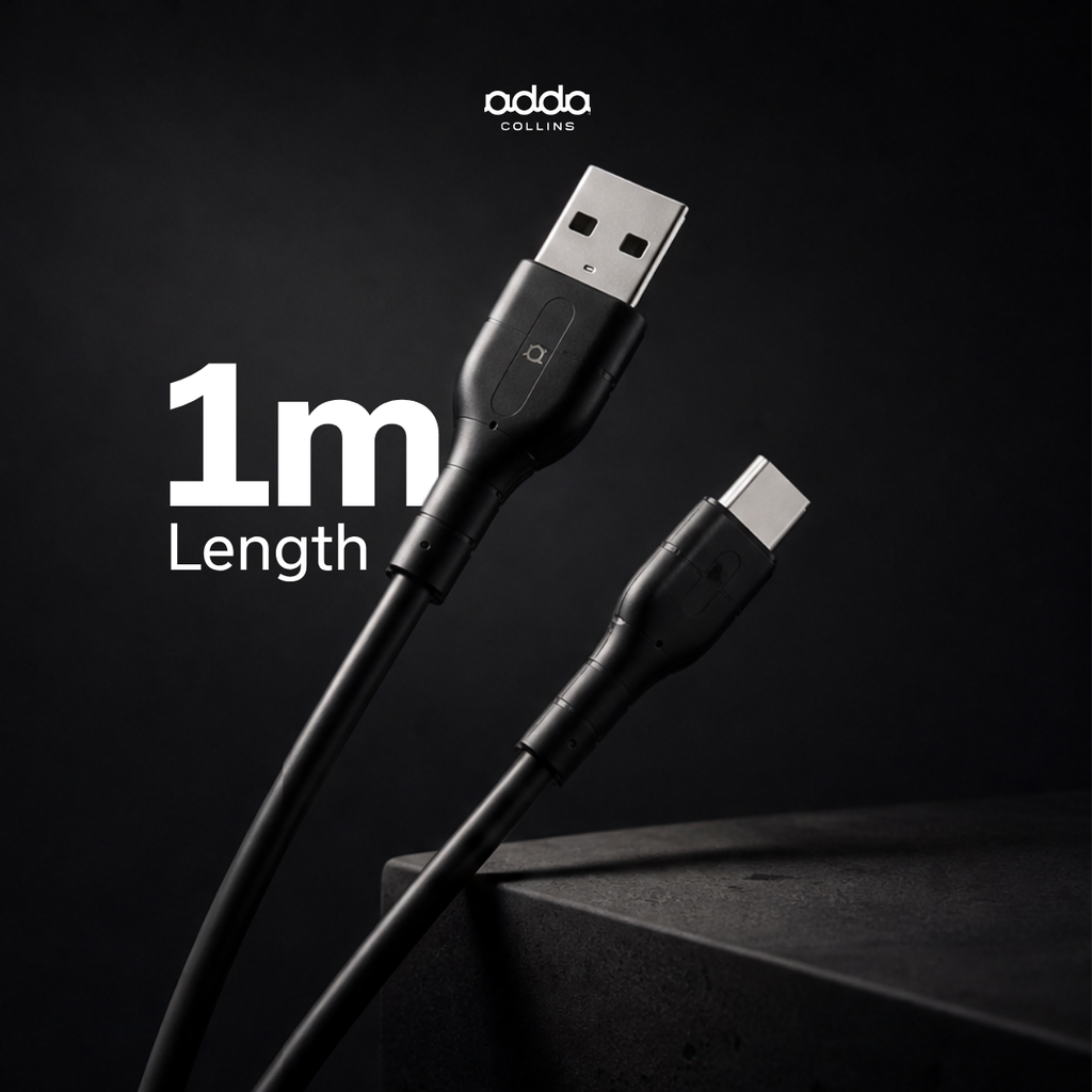 USB-A to USB-C cable — 10W