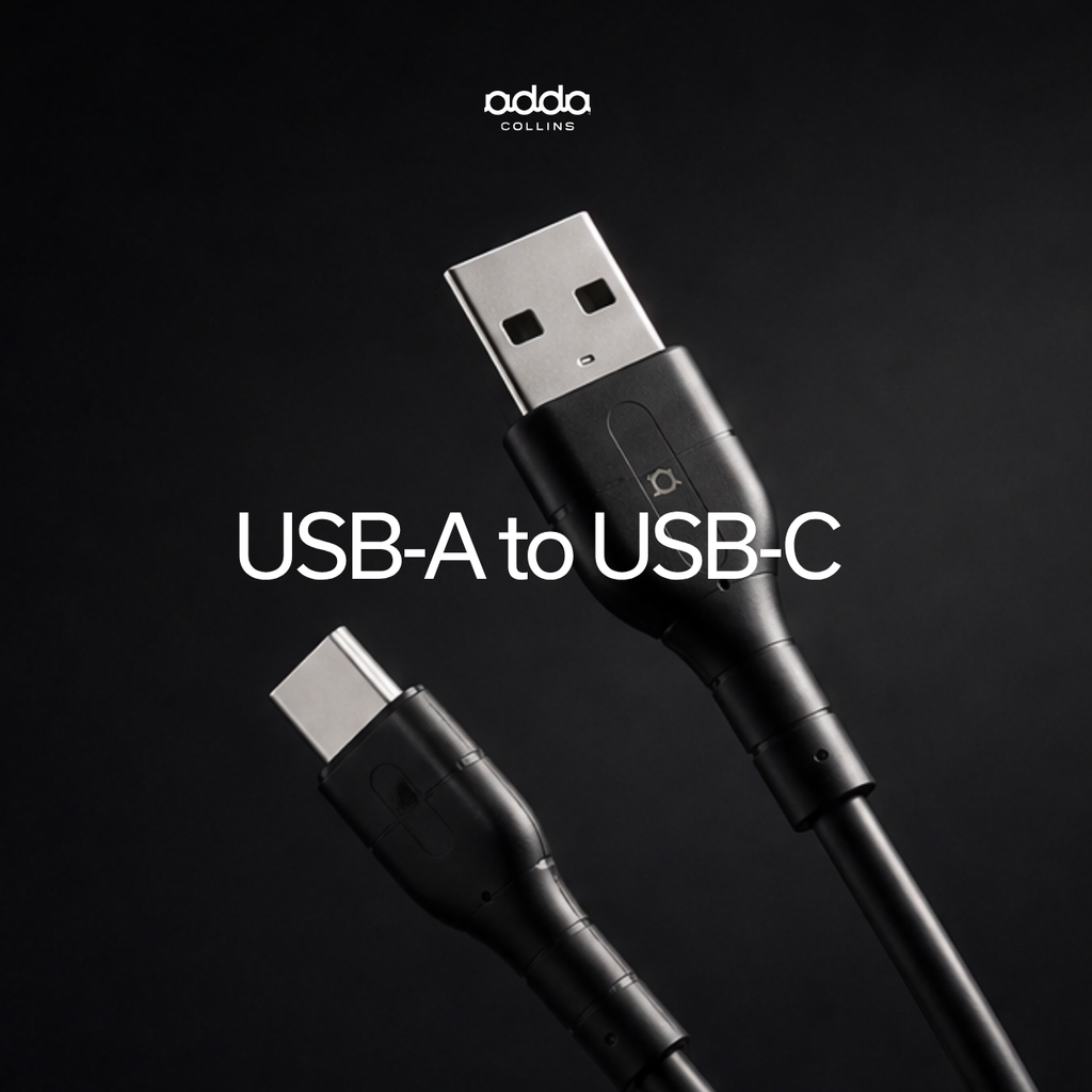 USB-A to USB-C cable — 10W