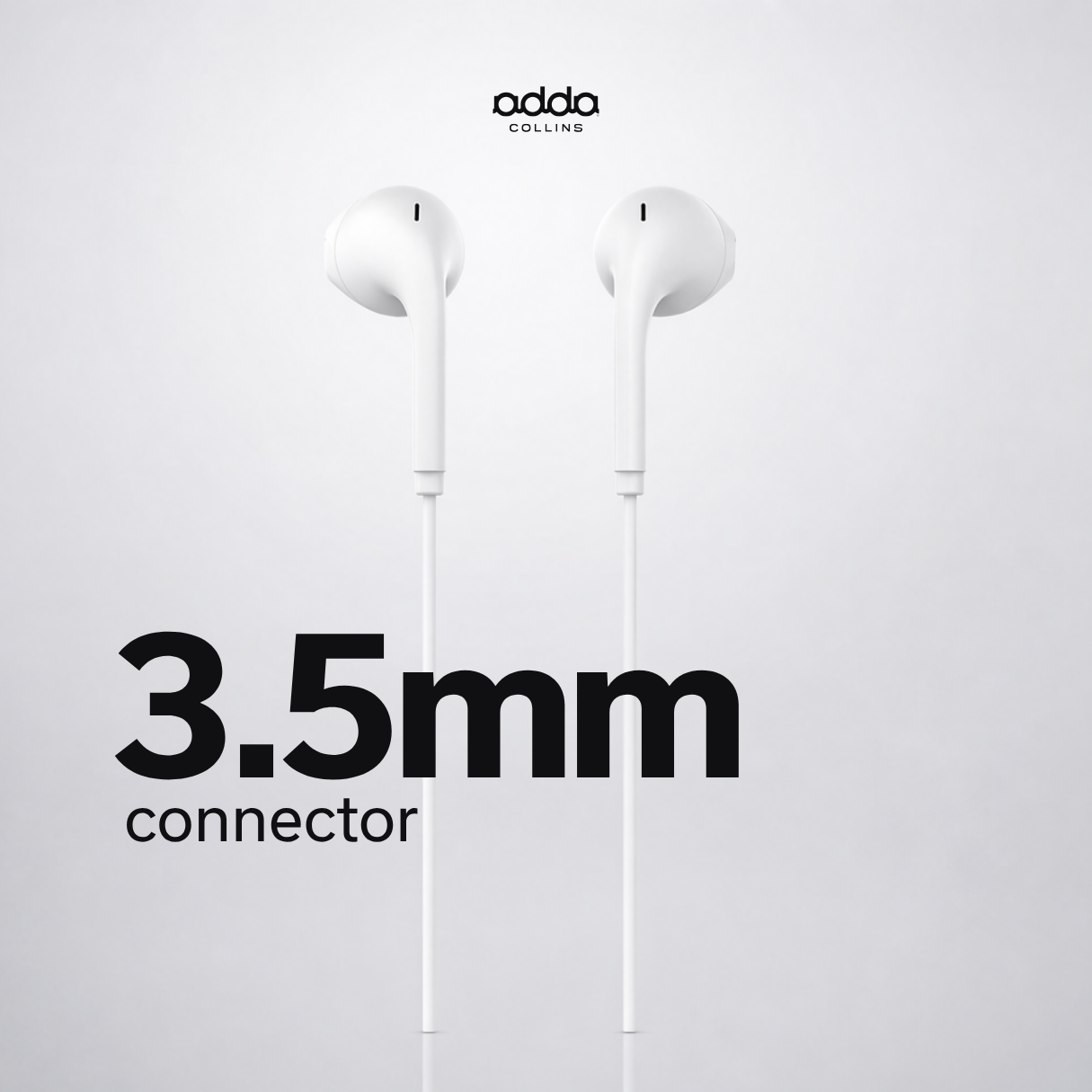 Macaron wired earphones — white