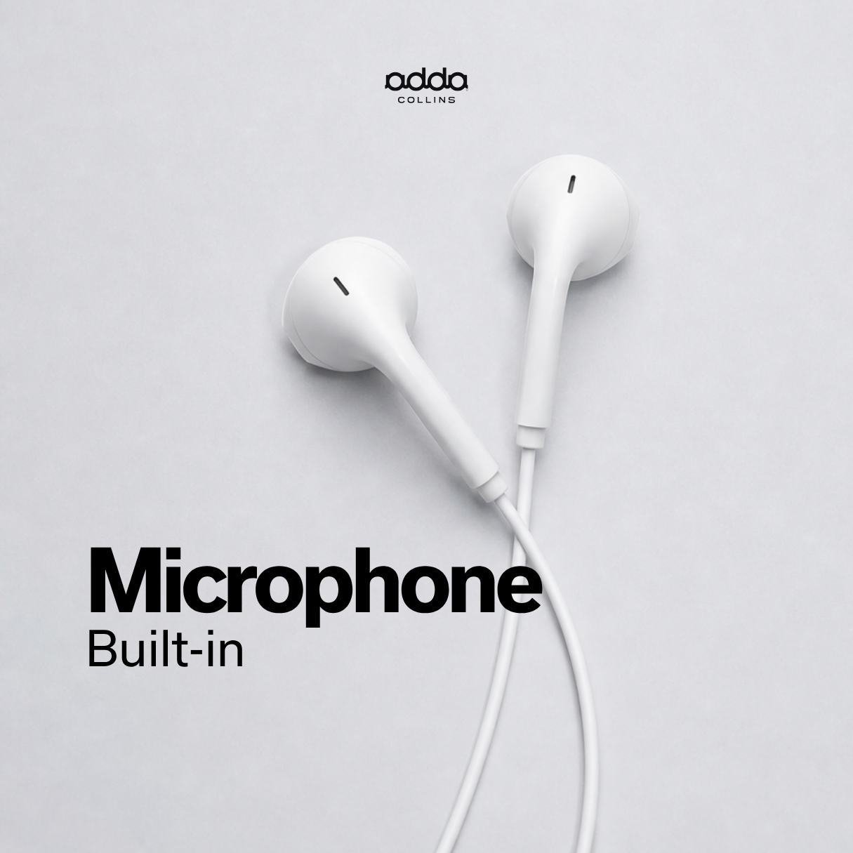 Macaron wired earphones — white