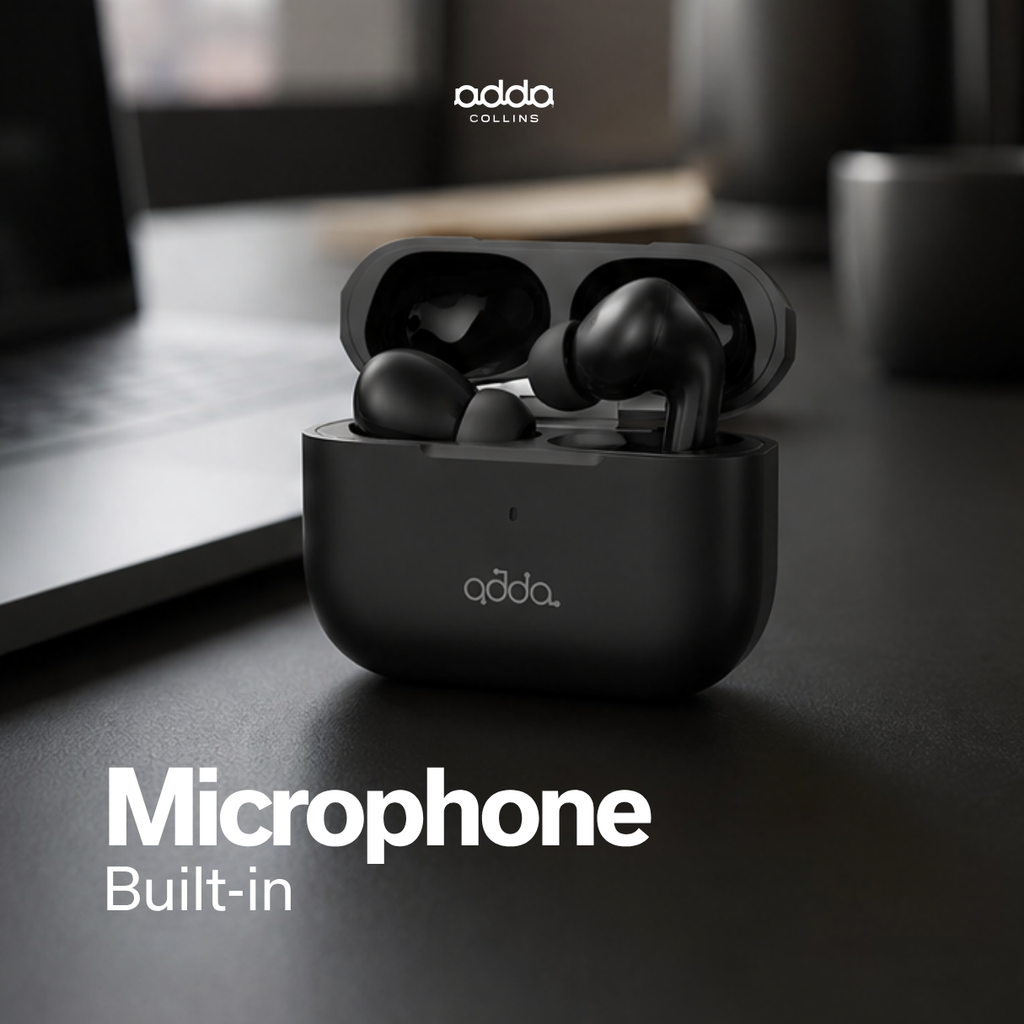 Harmony wireless headphones — black