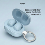 Aura wireless headphones — blue