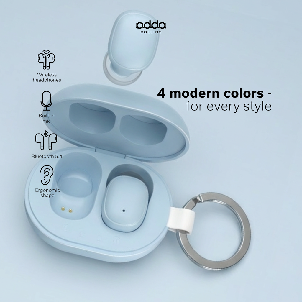 Aura wireless headphones — blue