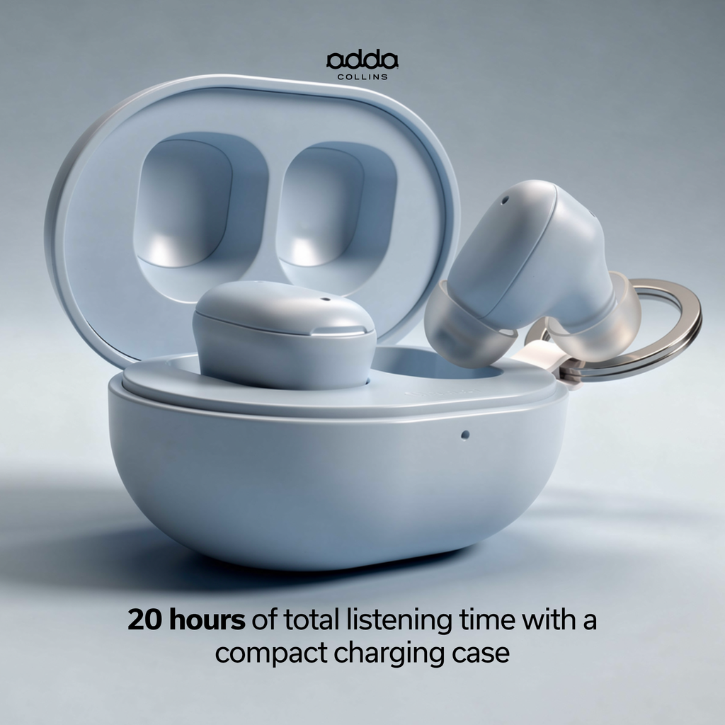 Aura wireless headphones — blue