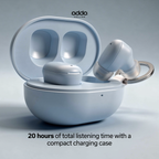 Aura wireless headphones — blue