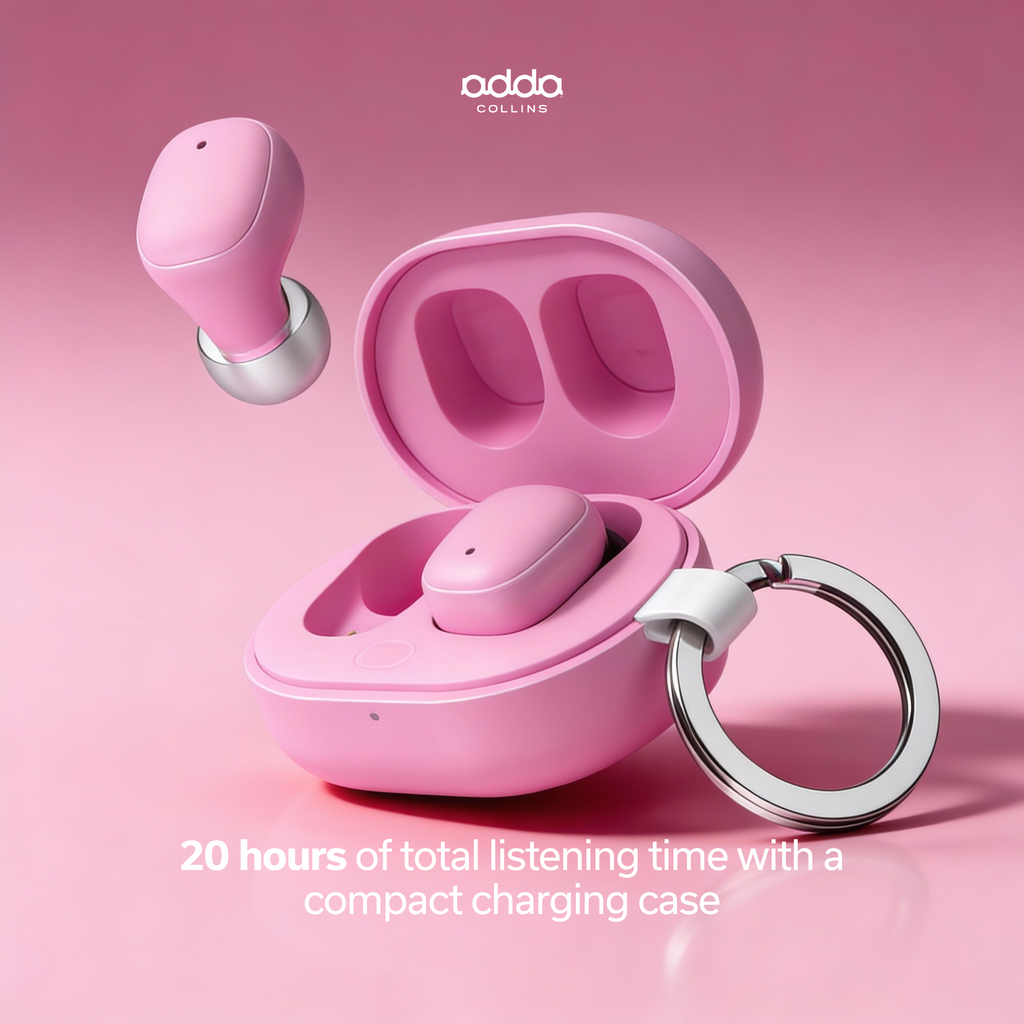 Aura wireless headphones — pink
