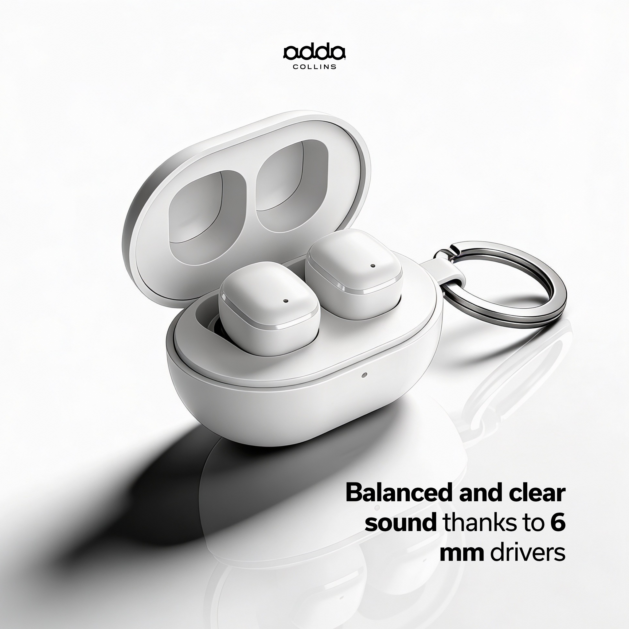 Aura wireless headphones — white