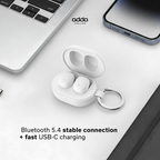 Aura wireless headphones — white