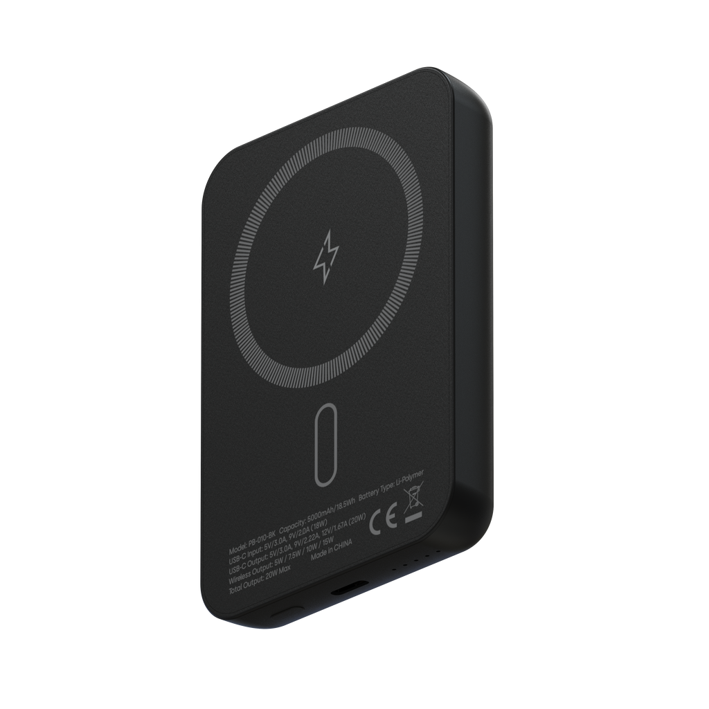 Powerbank 5000mAh — magnetic