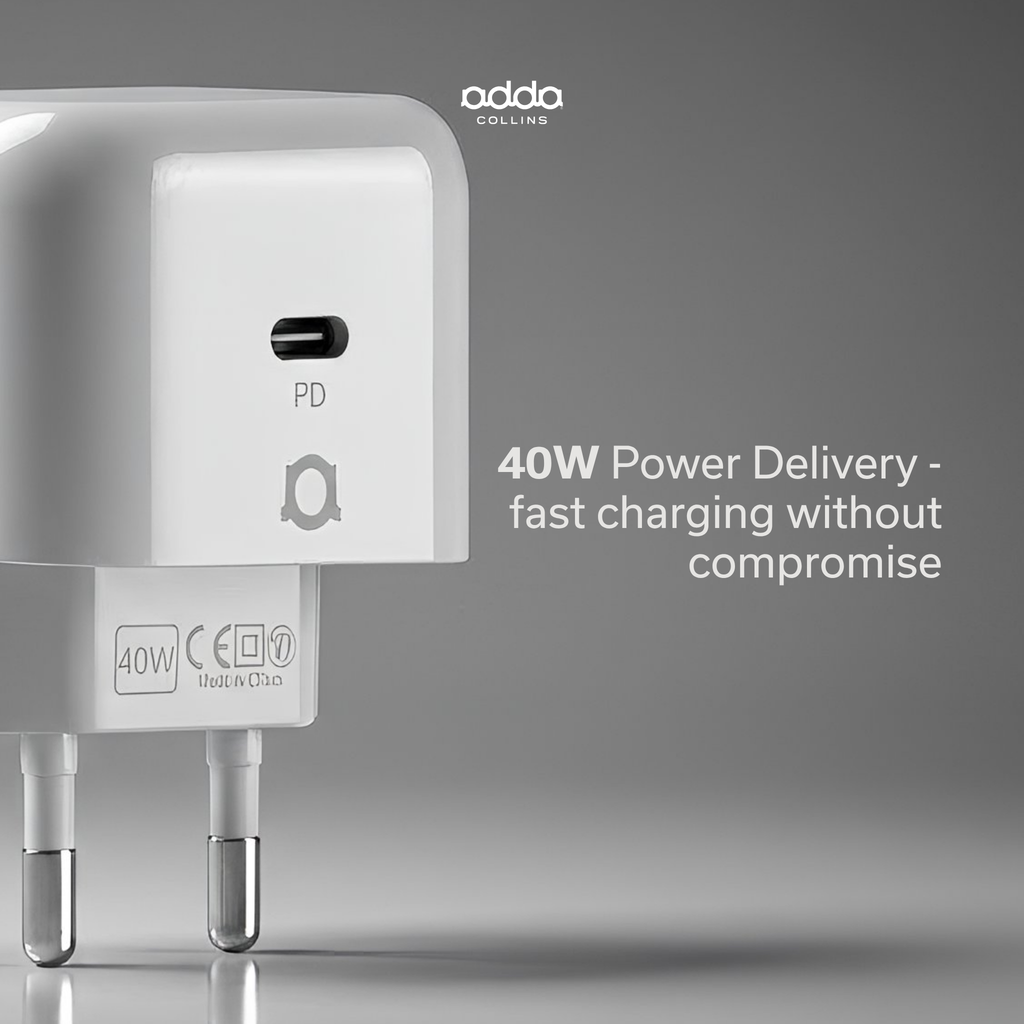 40W GaN wall charger — Apple Edition