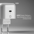 40W GaN wall charger — Apple Edition