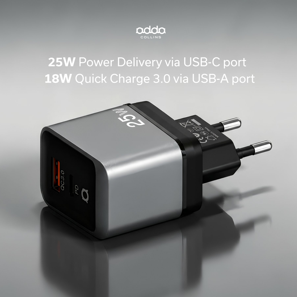 25W wall charger