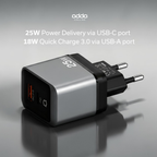 25W wall charger