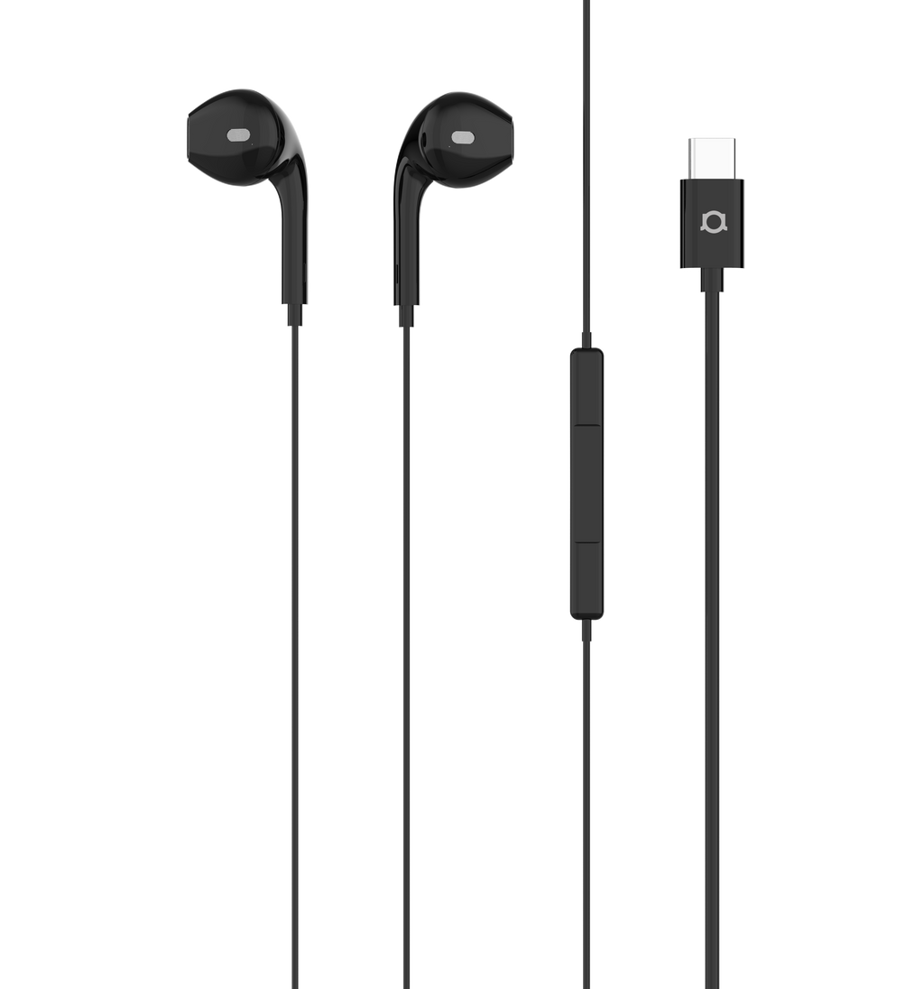 Link USB-C headphones — black