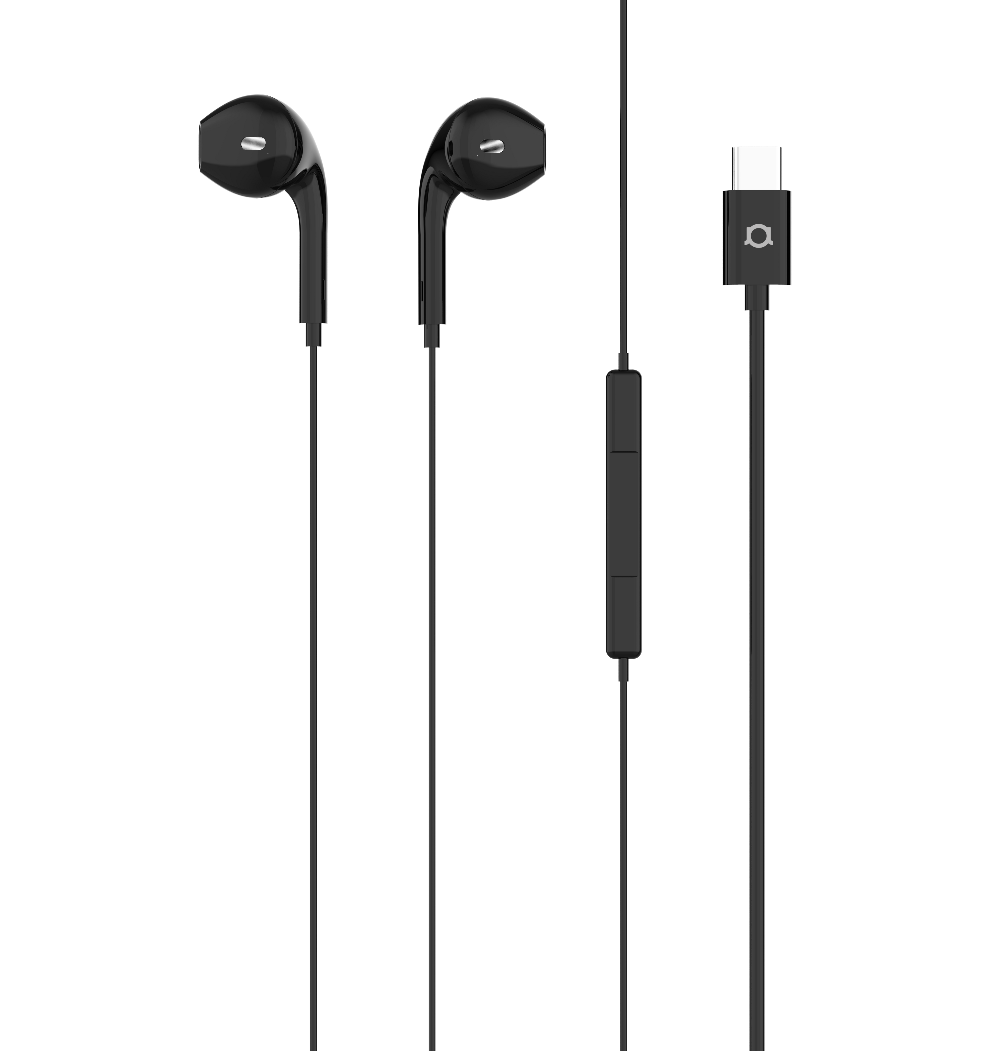 Link USB-C headphones — black