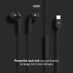 Link USB-C headphones — black