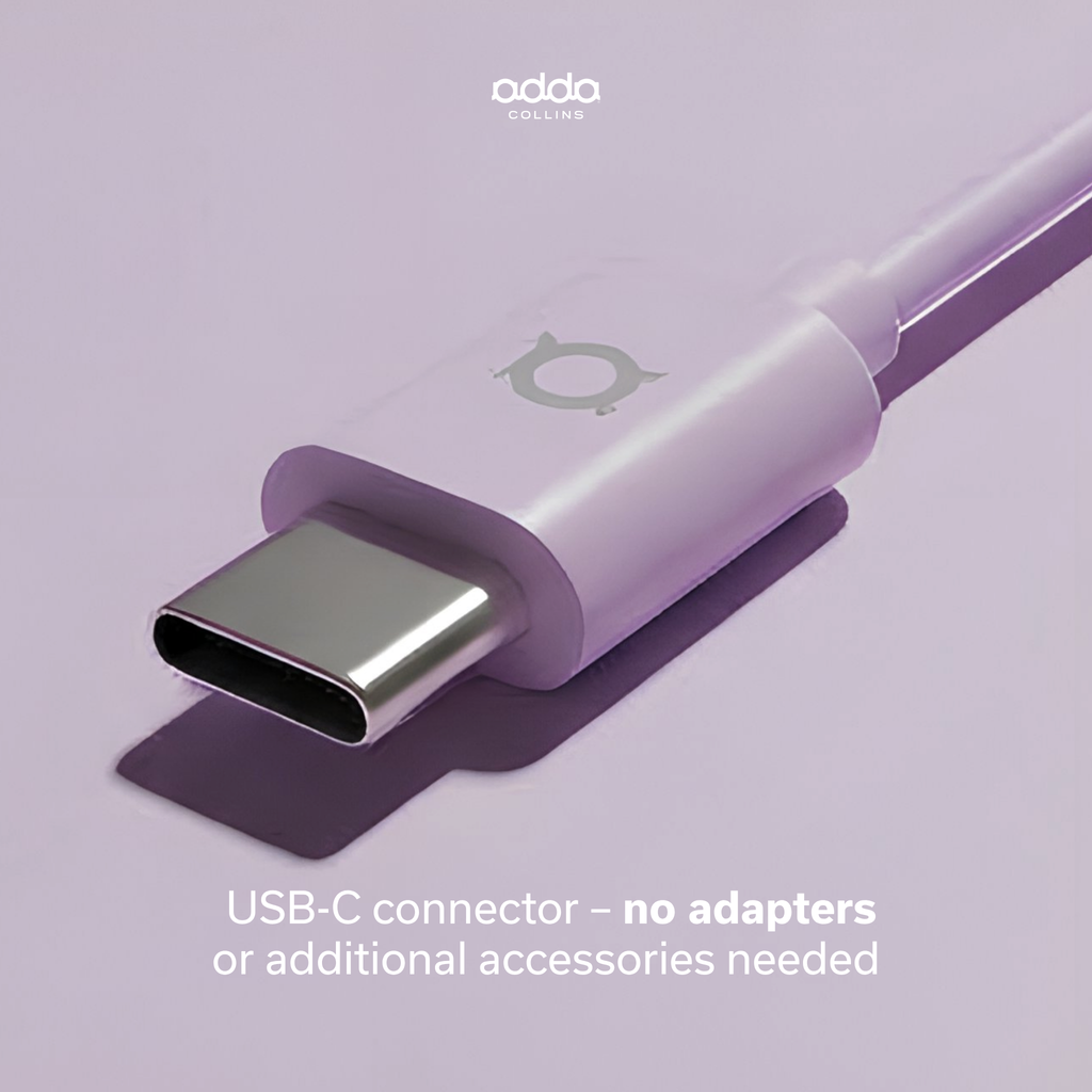 Link USB-C headphones — pink