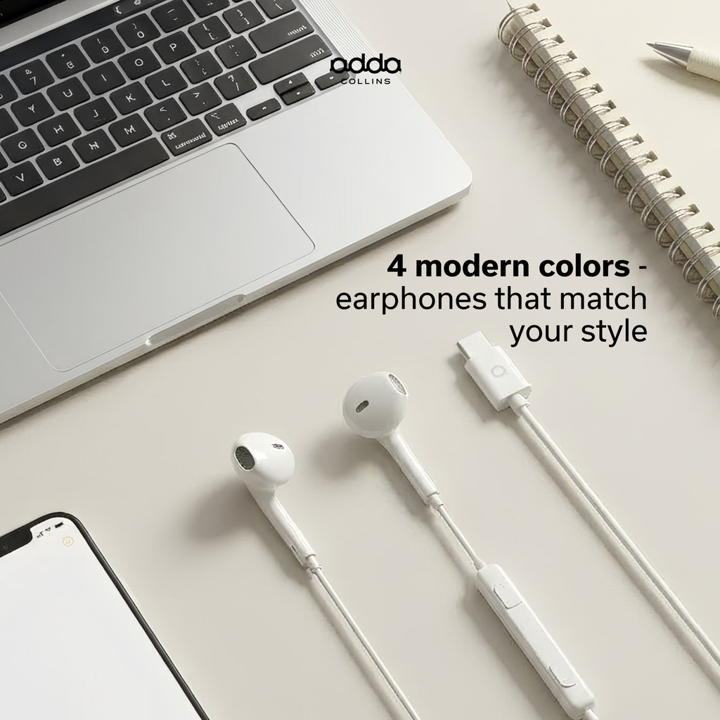 Link USB-C headphones — white