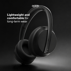 Flow over-ear headphones — black