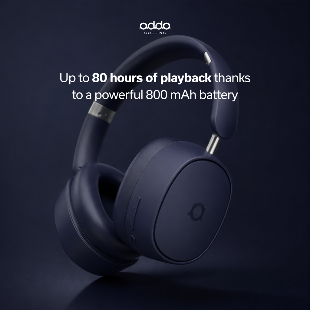 Prestige over-ear headphones — Midnight Blue