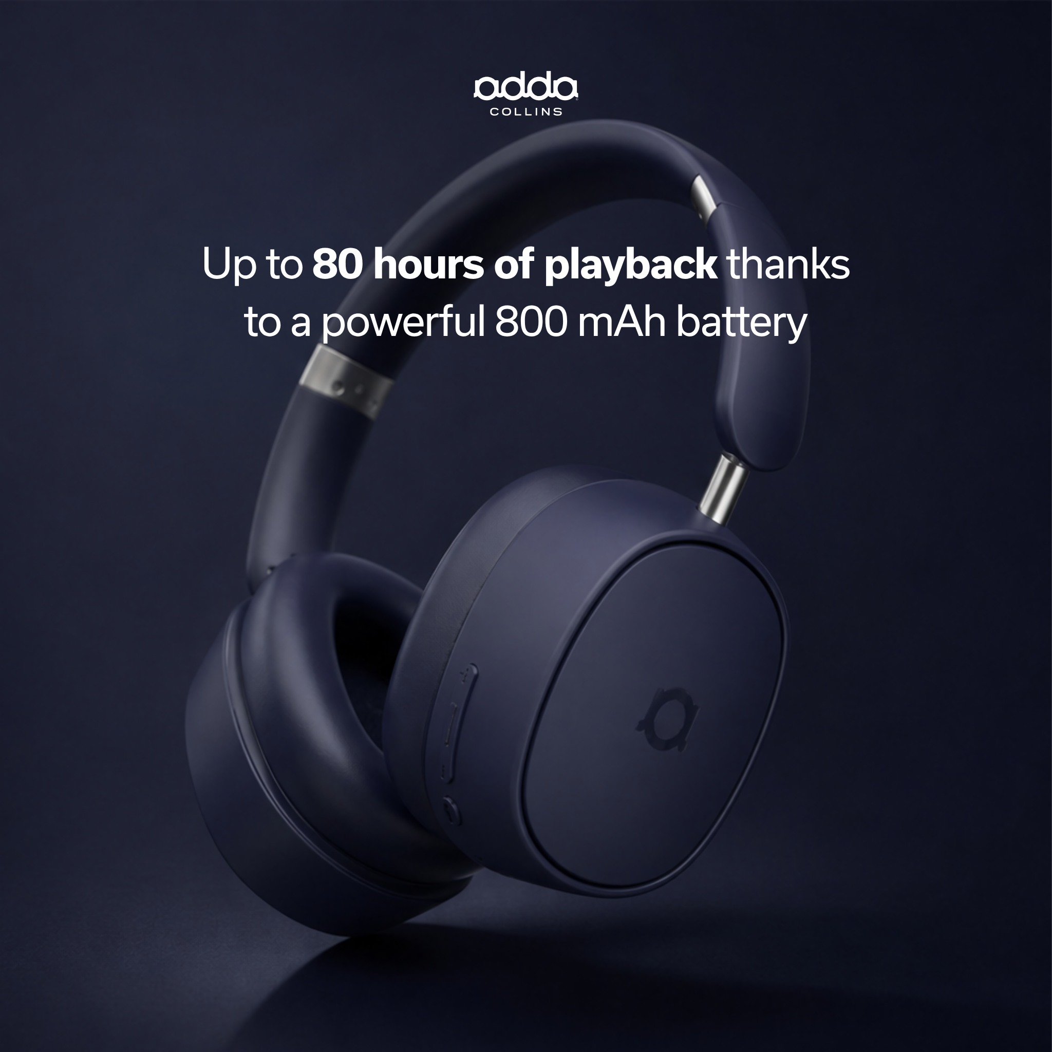 Prestige over-ear headphones — Midnight Blue