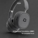 Prestige over-ear headphones — grey