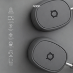 Prestige over-ear headphones — grey