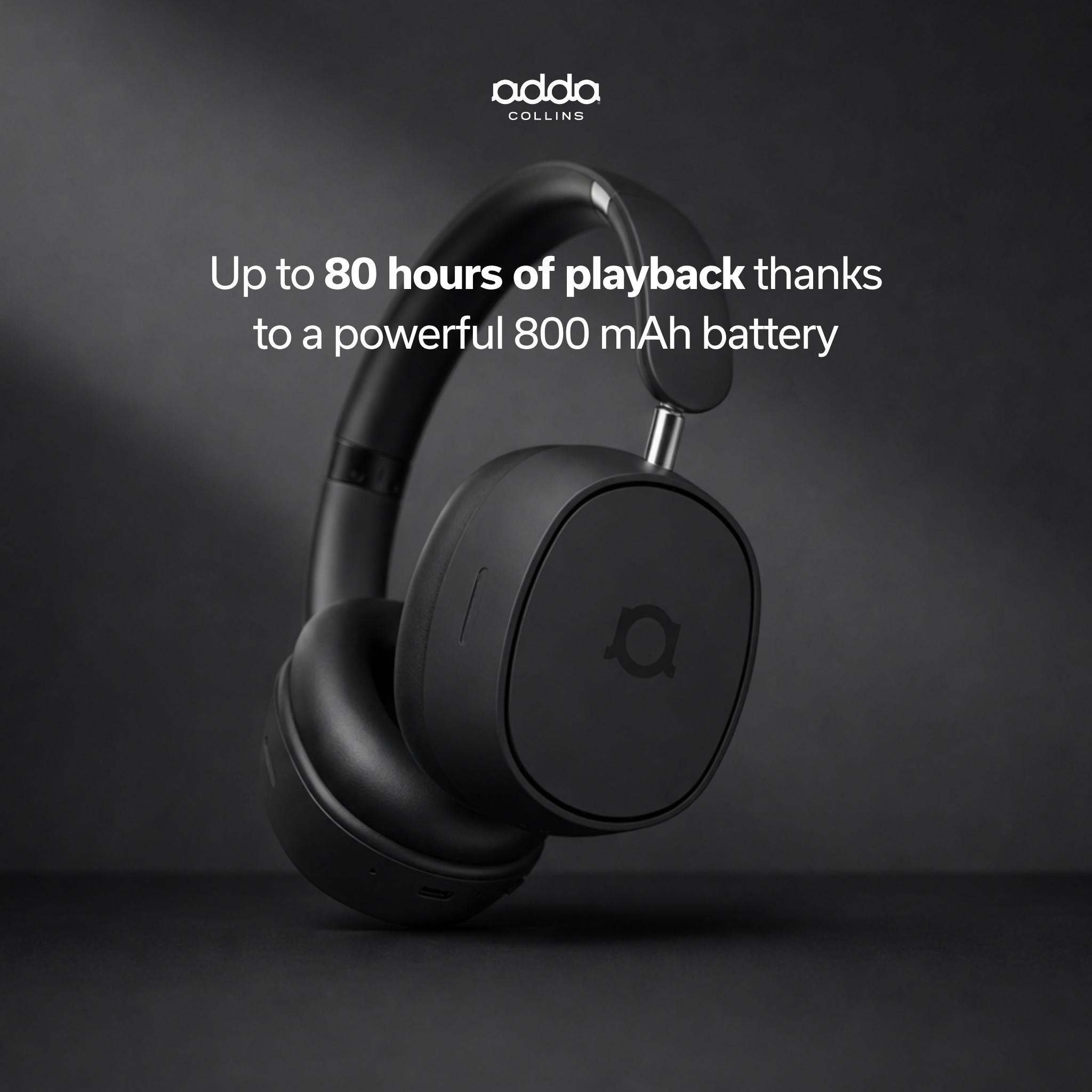 Prestige over-ear headphones — black