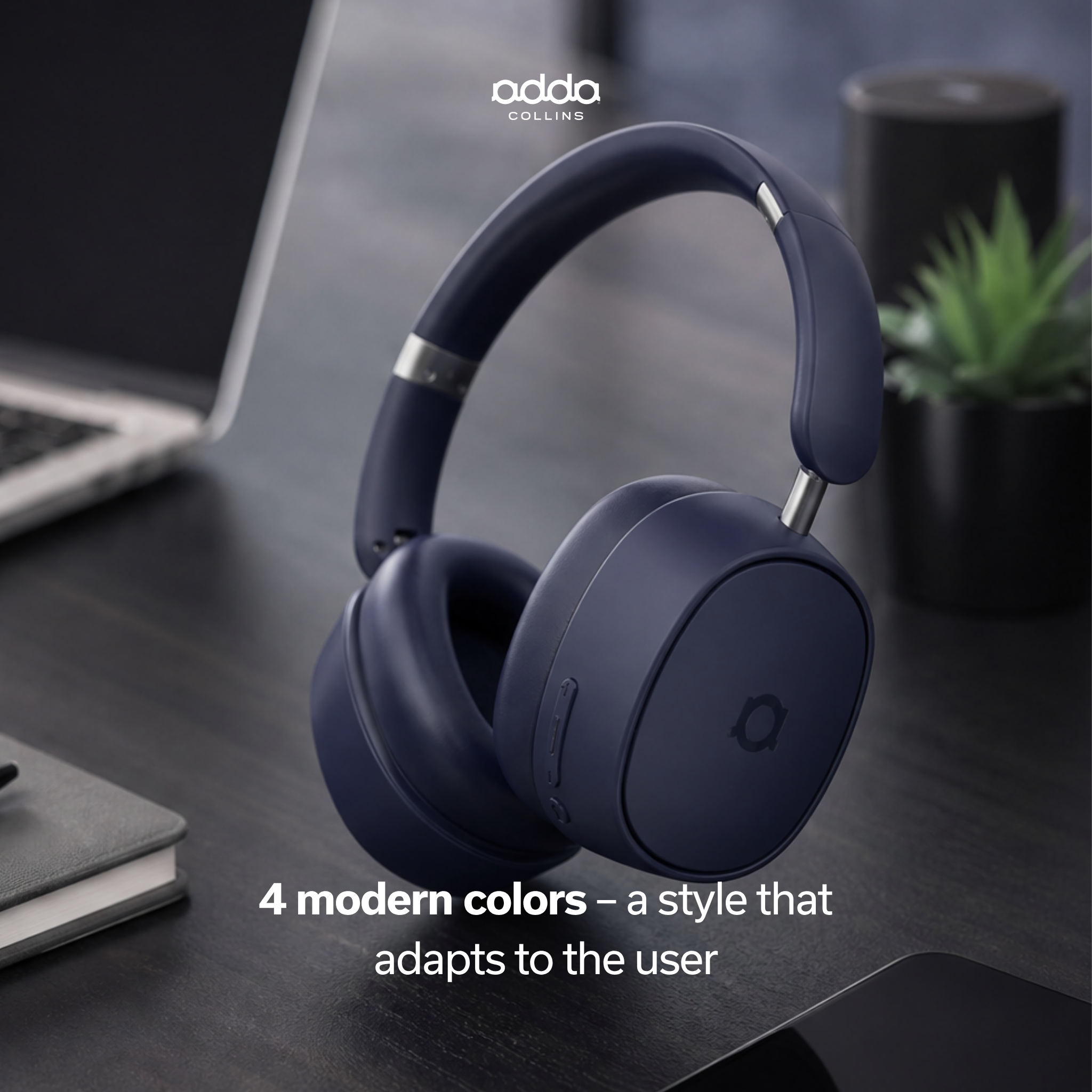 Prestige over-ear headphones — Midnight Blue