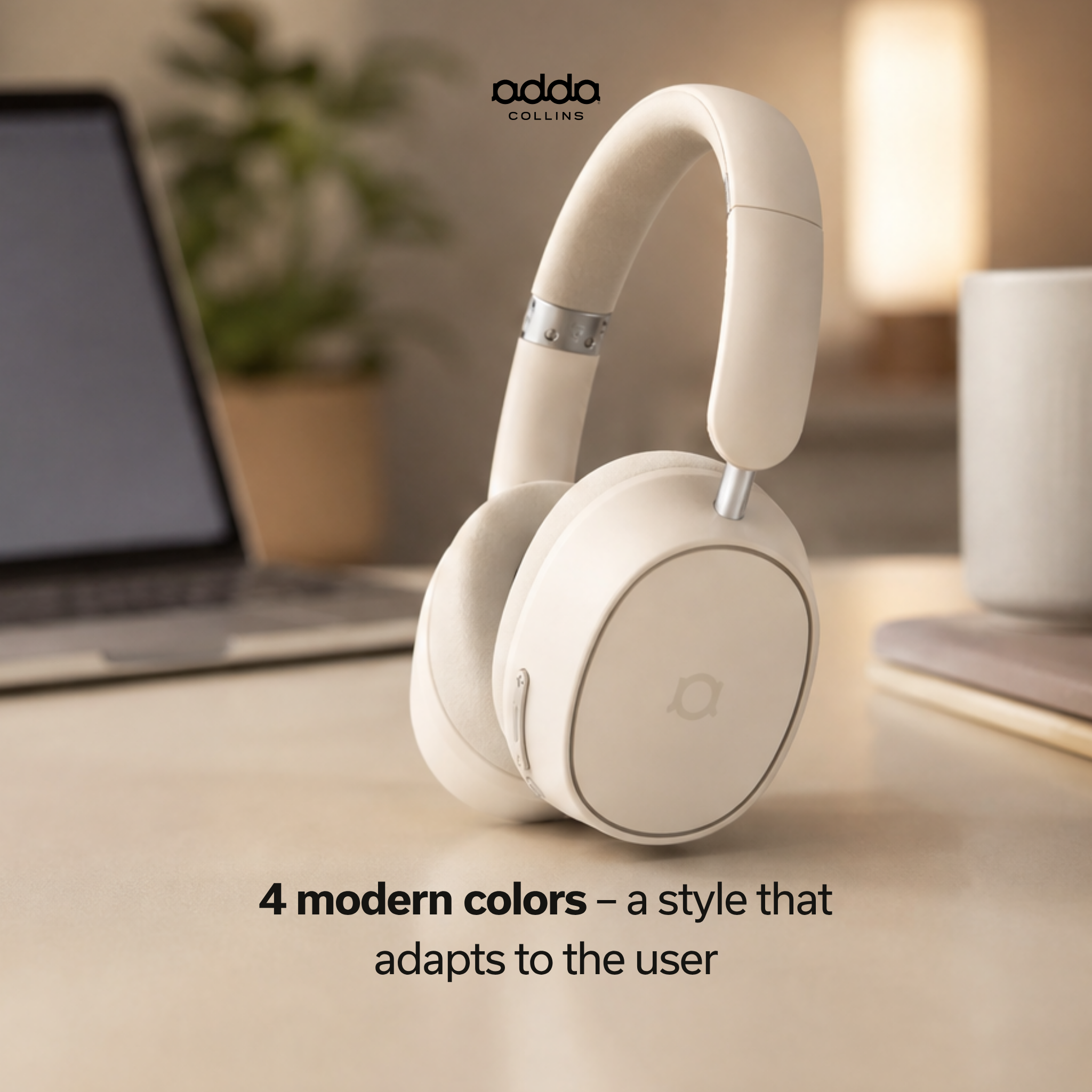 Prestige over-ear headphones — champagne