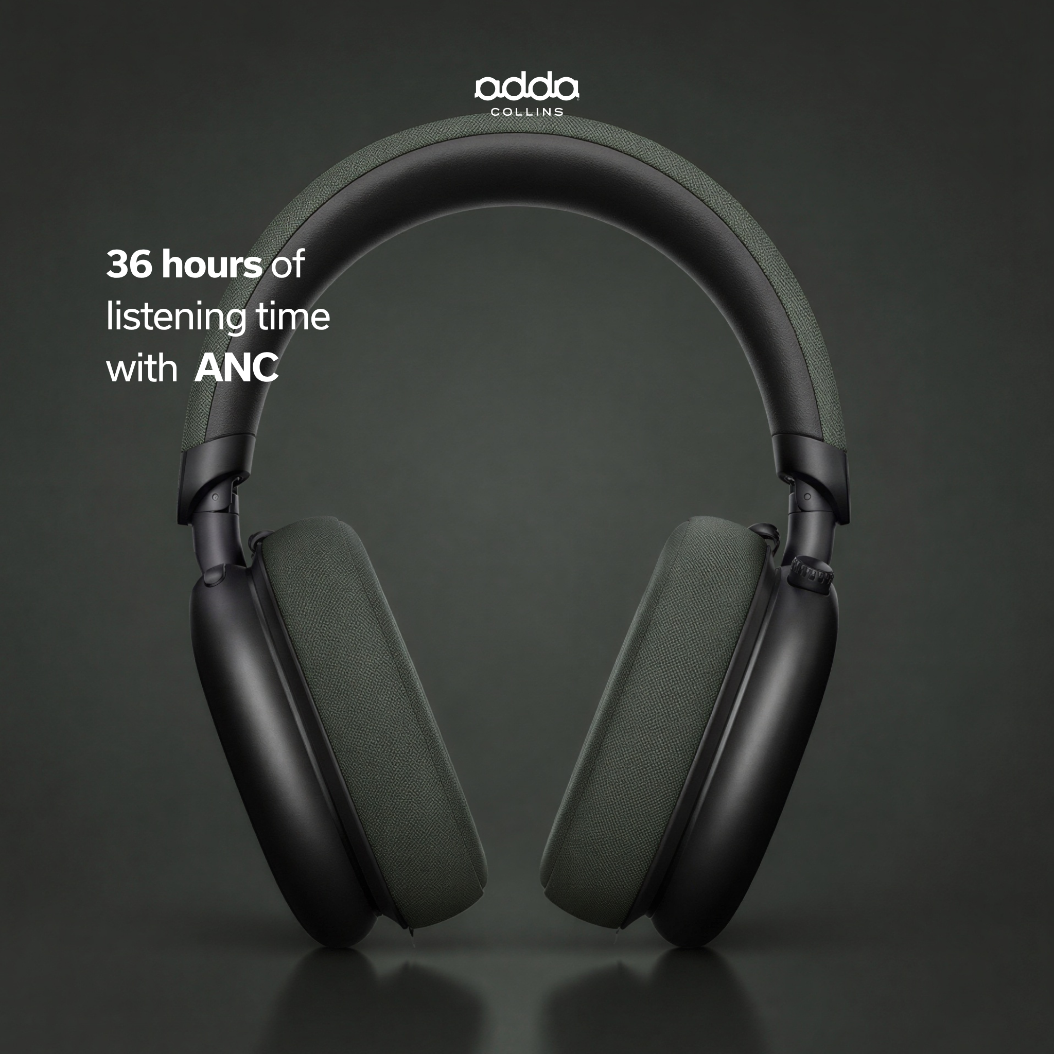 AdPods Max over-ear headphones — gunmetal