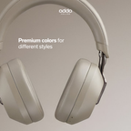 Aura Max over-ear headphones — champagne