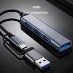 4-in-1 USB hub