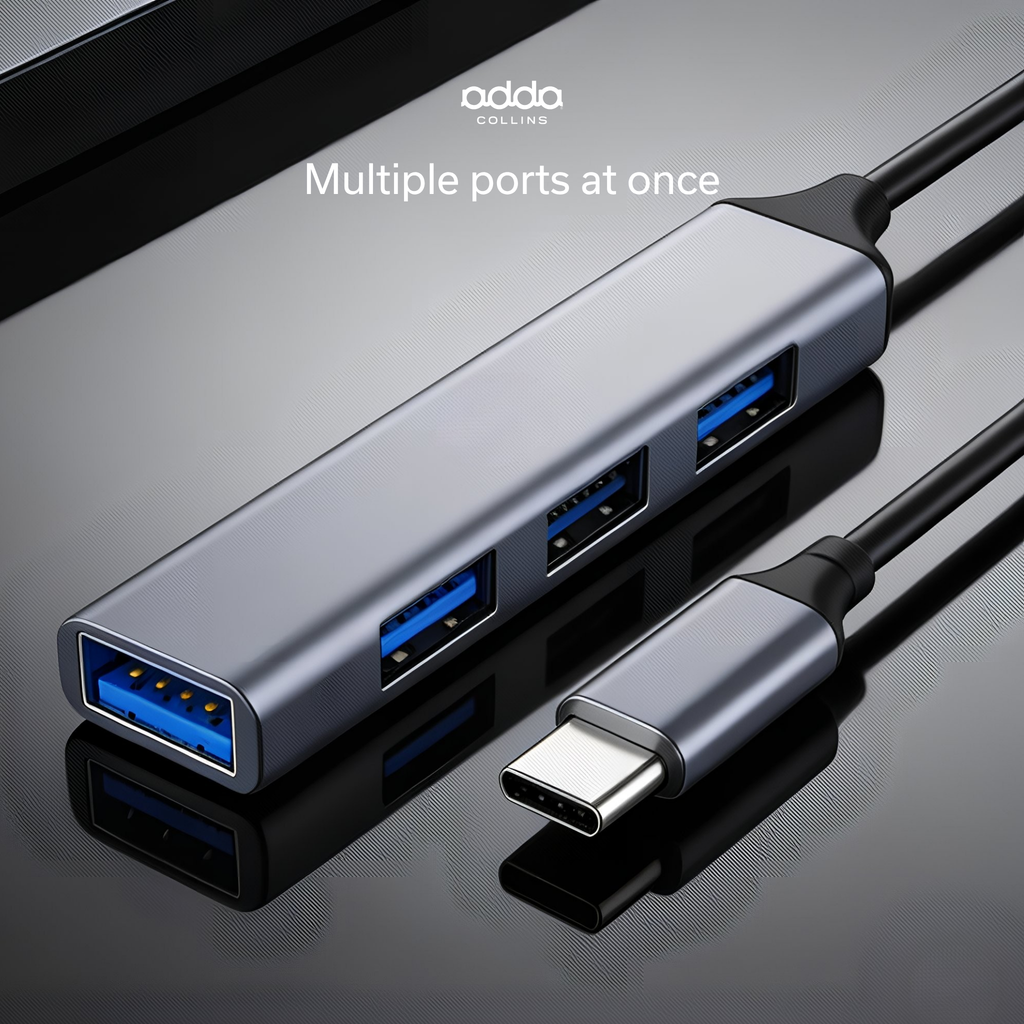 4-in-1 USB hub