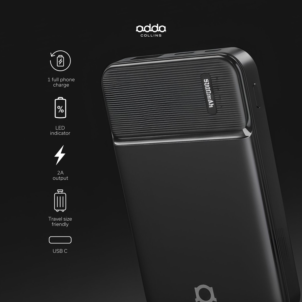 Powerbank 5000mAh — pocket-sized