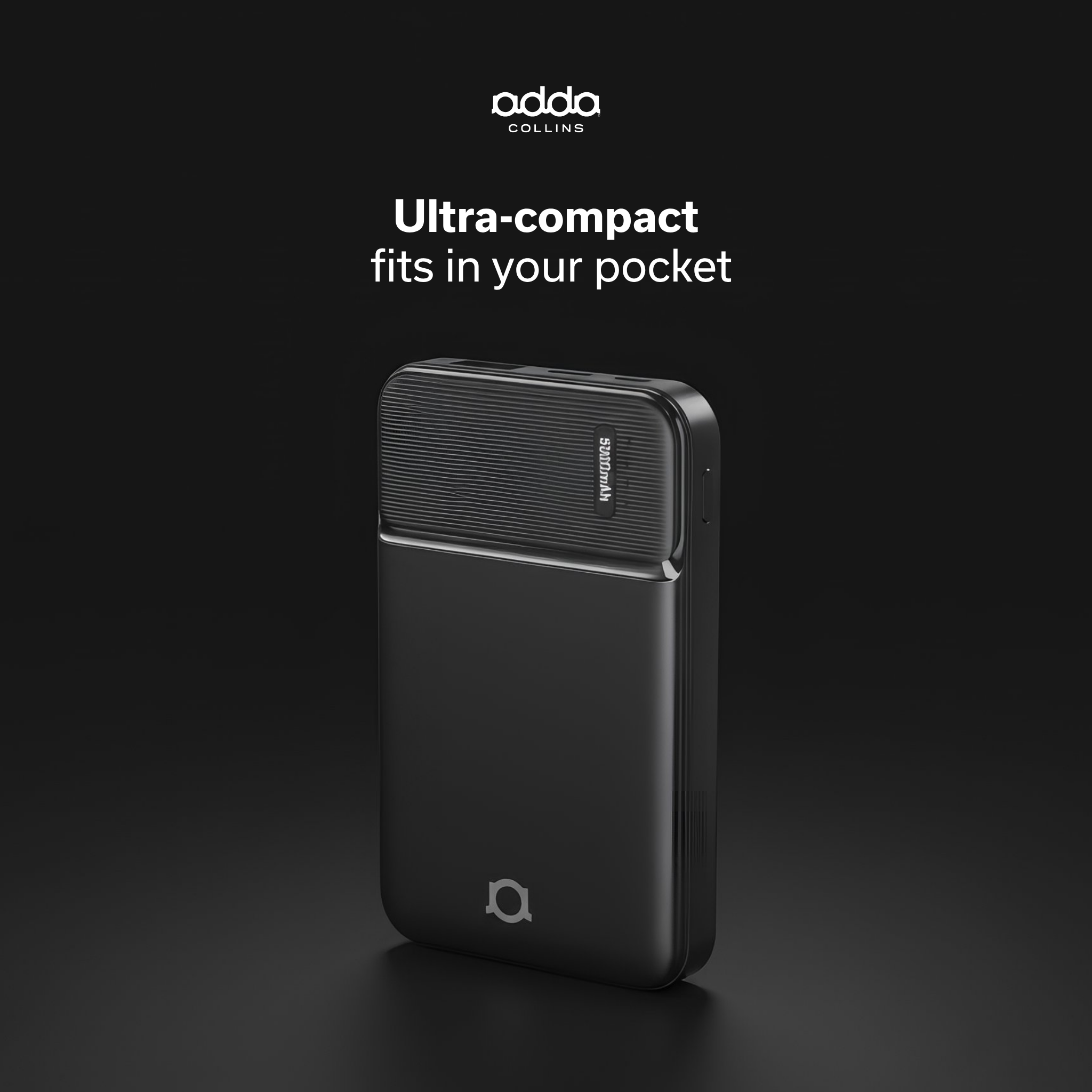 Powerbank 5000mAh — pocket-sized