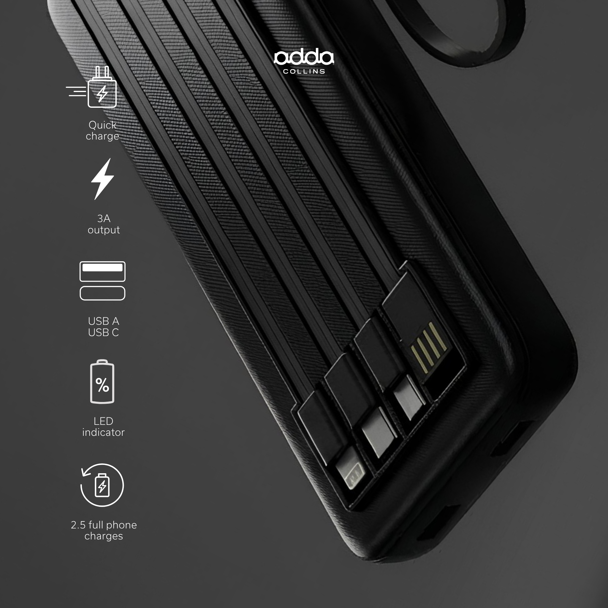 Powerbank 20000mAh — universal
